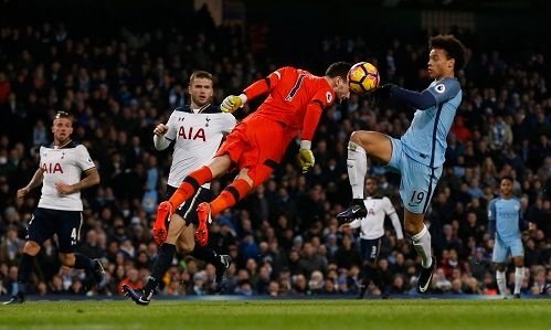 Man City dropped victory against Tottenham despite leading by two goals 0
