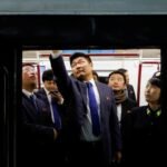 A day on North Korea's deepest subway in the world 0