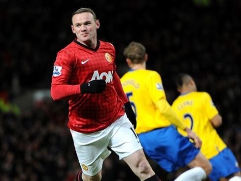 Rooney shines, MU is far behind Man City 2